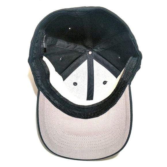 BillaBong Embroidered Logo Black Baseball Cap - Picture 7 of 8